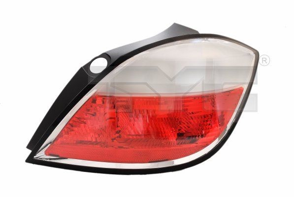 11-0473-01-2 TYC Tail lights OPEL Right, Milk White, without bulb holder