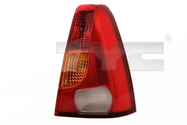 11-0757-01-2 TYC Tail lights DACIA Right, without bulb holder