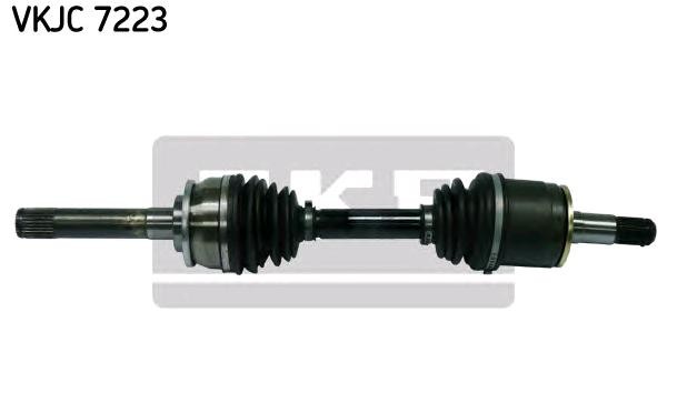 SKF 611, 90mm Length: 611, 90mm, External Toothing wheel side: 28 Driveshaft VKJC 7223 buy