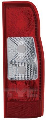 TYC 11-11384-01-2 Rear light Left, without bulb holder
