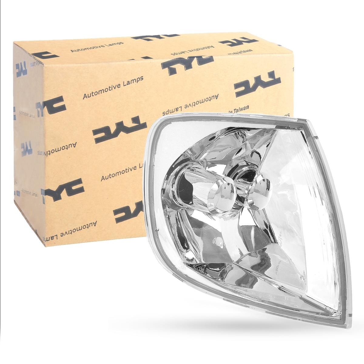 TYC 18-0119-05-2 Side indicator Crystal clear, Right Front, with bulb holder