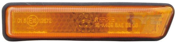 TYC 18-0459-05-9 Turn signal Orange, lateral installation, Right Front, with bulb holder BMW X5 2008 in original quality