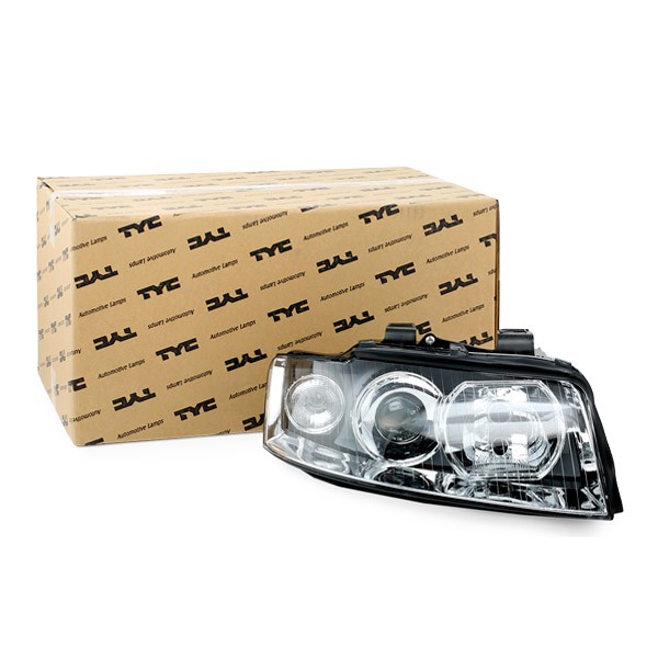 TYC 20-0007-05-2 Headlight Right, H7/H7, without electric motor, with bulb holder