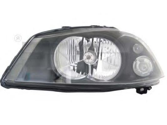 TYC 20-0210-05-2 Headlight Left, H4, for right-hand traffic, without electric motor