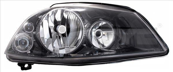TYC 20-0211-05-2 Headlight Right, H7, H3, for right-hand traffic, without electric motor