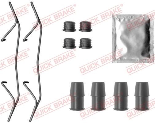 Opel ASTRA Accessory Kit, disc brake pads QUICK BRAKE 109-0075 cheap
