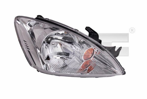 TYC 20-0469-25-2 Headlight Right, H4, for right-hand traffic, without electric motor