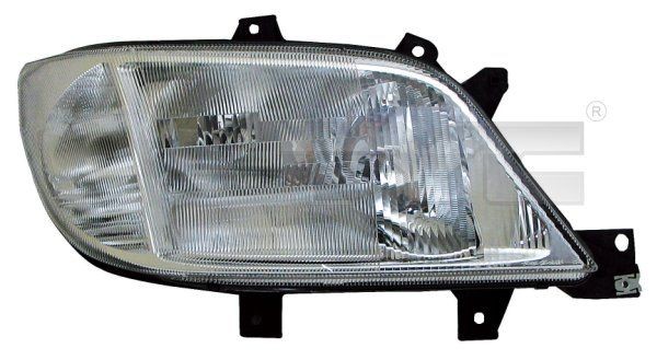 TYC 20-0495-05-2 Headlight Right, H1, H7, with bulb holder, without electric motor