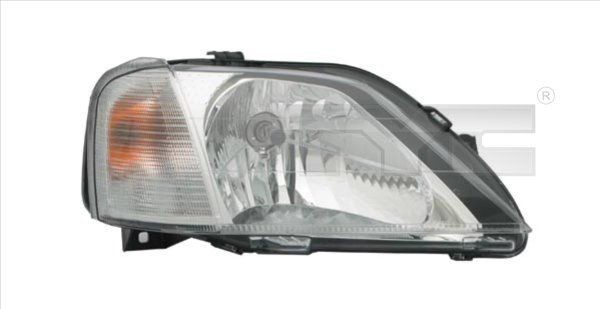 TYC 20-0645-05-2 Headlight Right, H4, with bulb holder, without control unit