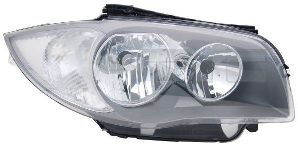 TYC 20-0649-15-2 Headlight Right, H7/H7, for right-hand traffic, without electric motor
