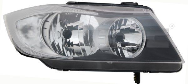 20-0655-15-2 TYC Headlight BMW Right, H7/H7, for right-hand traffic, with electric motor