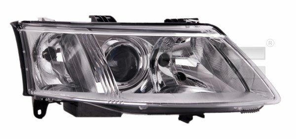 20-0667-05-2 TYC Headlight SAAB Right, H7/H7, white, for right-hand traffic, with electric motor