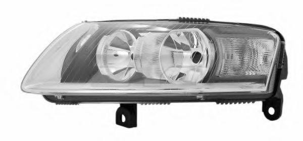 20-0686-05-2 TYC Headlight Left, H7, H1, with bulb holder, without
