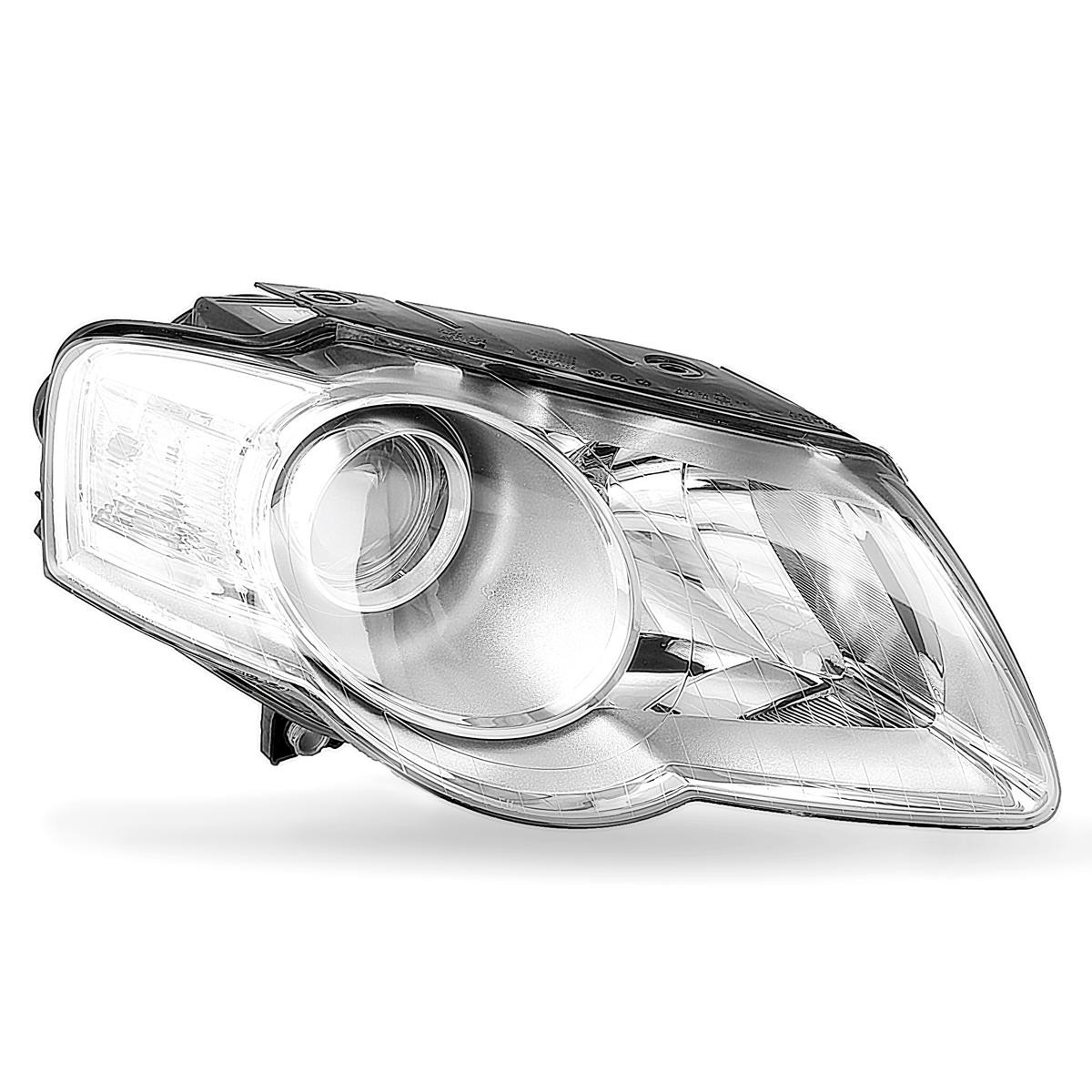 TYC 20-0733-05-2 Headlight Right, H7/H7, with electric motor