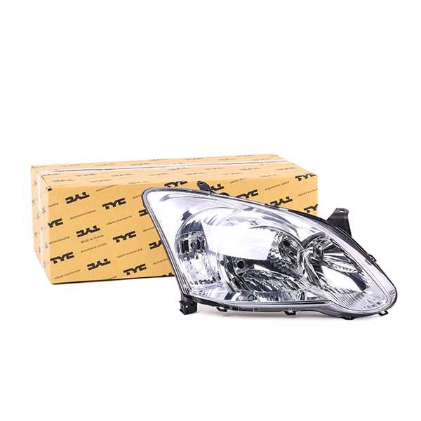 TYC 20-1051-05-2 Headlight Right, H7/H7, with electric motor