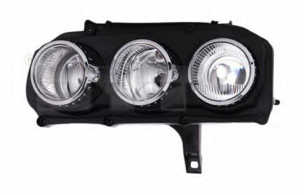 TYC 20-1106-05-2 Headlight Left, H7/H7, for right-hand traffic, with electric motor