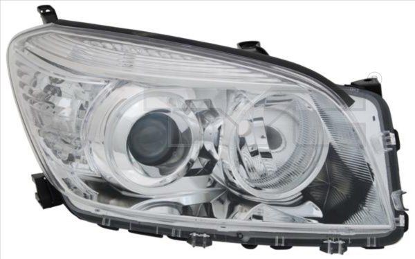 TYC Front lights LED and Xenon Toyota RAV4 III new 20-11531-15-2