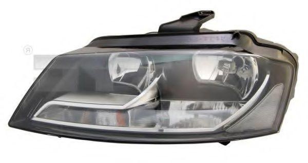 TYC 20-11774-06-2 Headlight Left, H7/H7, PS19W, for right-hand traffic, with electric motor, without bulb holder