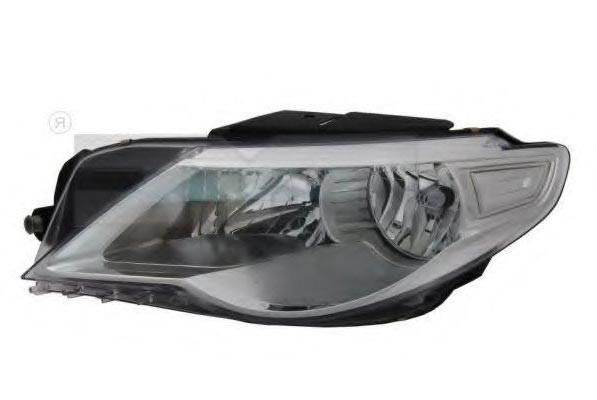 Volkswagen PASSAT Front headlights 1501985 TYC 20-11776-05-2 online buy