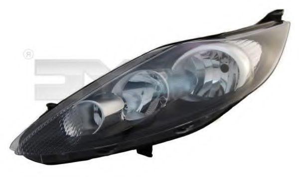 TYC 20-11816-05-2 Headlight Left, H7, H1, for right-hand traffic, with electric motor