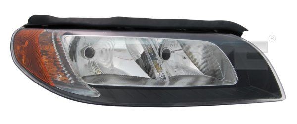 TYC 20-11949-35-2 Headlight Right, H7, H9, for right-hand traffic, with electric motor