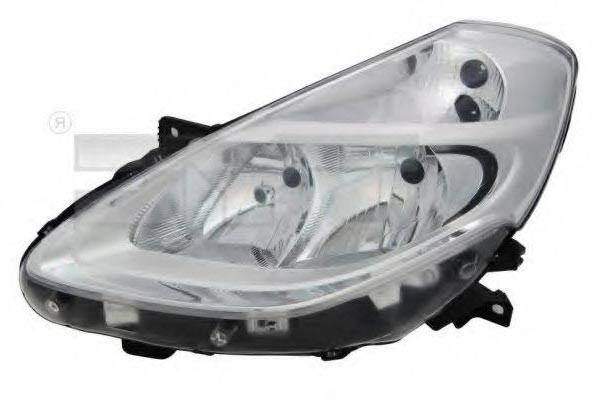 TYC 20-12050-15-2 Headlight 7701072004