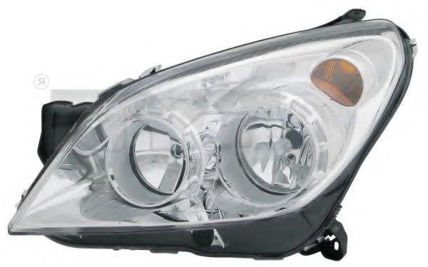 TYC Headlight 20-1208-05-2 Opel ASTRA 2004