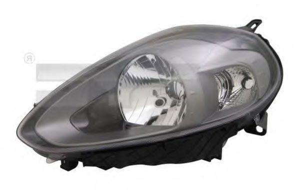 TYC 2012262152 Front lights Fiat Punto Evo 1.4 Natural Power 78 hp Petrol/Compressed Natural Gas (CNG) 2011 price