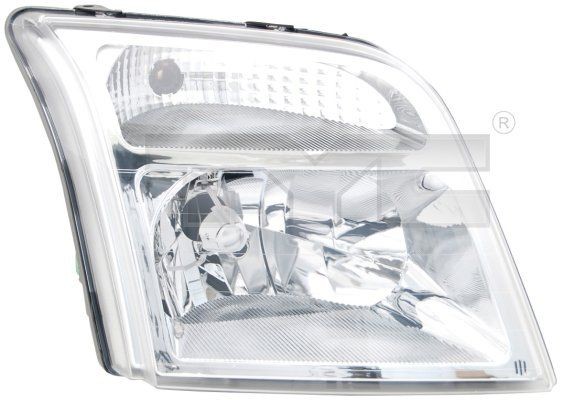 TYC 20-1347-05-2 Headlight Right, H4, for right-hand traffic, with electric motor