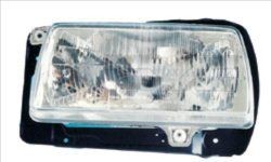 TYC 20-1734-05-2 Headlight Right, H4, with bulb holder