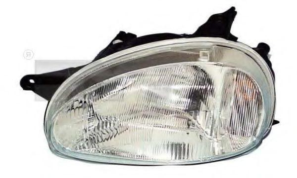 203204852 Headlight assembly TYC 20-3204-85-2 review and test