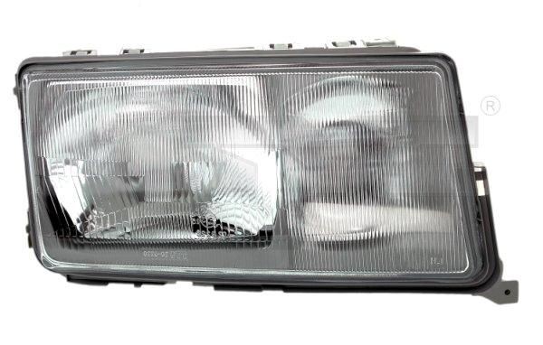 TYC 20-3219-05-2 Headlight Right, H4, H3, with front fog light, with bulb holder