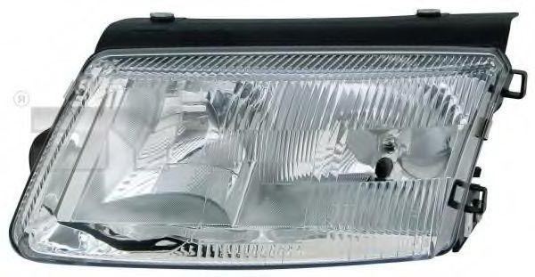 TYC 20-5080-08-2 Headlight Left, H7, H1, for right-hand traffic, without electric motor