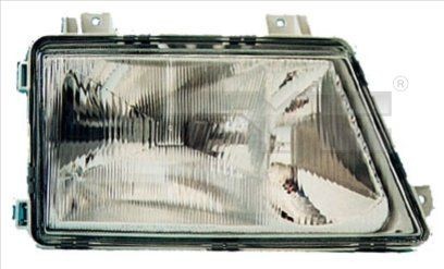 TYC 20-5341-18-2 Headlight Right, H1/H1/H1, with front fog light