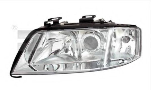 TYC 20-5378-08-2 Headlight Left, H1, H7, without electric motor