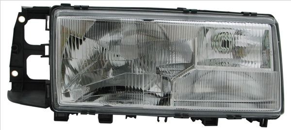 TYC 20-5403-08-2 Headlight Right, H3, H1, H4, with front fog light