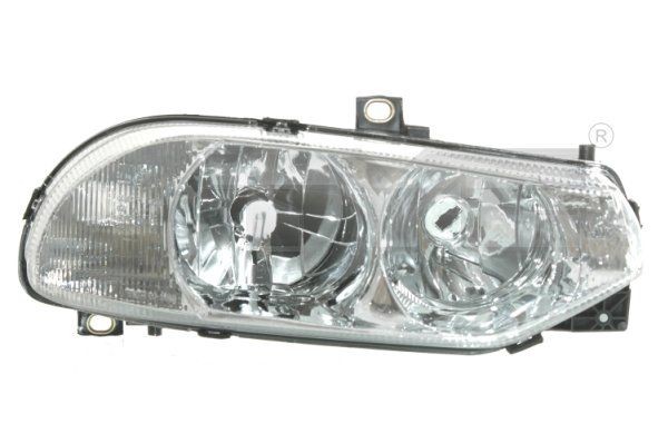 TYC 20-5619-08-2 Headlight Right, H7, H1, for right-hand traffic, without electric motor