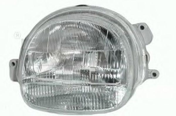 TYC 20-5734-08-2 Headlight Left, H4, without electric motor