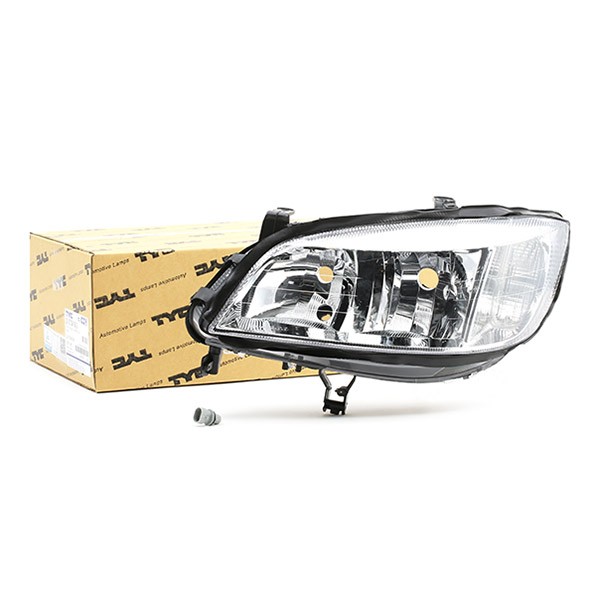 TYC Left, H7, HB3, without electric motor Vehicle Equipment: for vehicles with headlight levelling (electric) Front lights 20-5738-08-2 buy