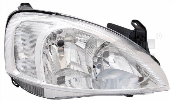 TYC 20-6065-05-2 Headlight Right, H7/H7, for right-hand traffic, without electric motor