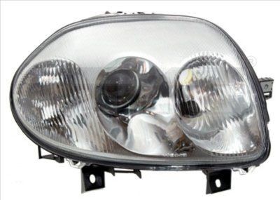 TYC 20-6193-05-2 Headlight Right, HB3, H7, without bulb holder, without electric motor