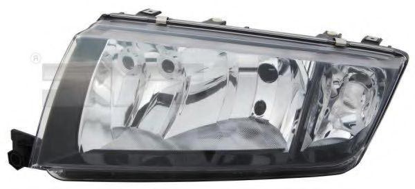 TYC 20-6230-15-2 Headlight Left, H7, H3, for right-hand traffic, without electric motor