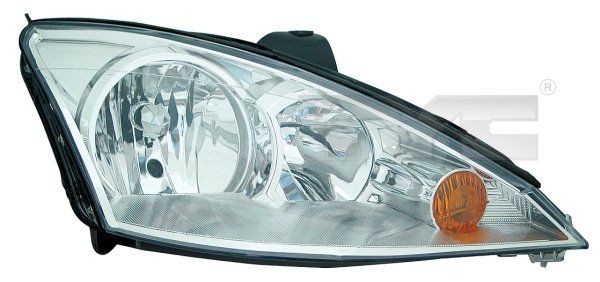 TYC 20-6347-05-2 Headlight Right, H7, H1, for right-hand traffic, with bulb holder, without electric motor