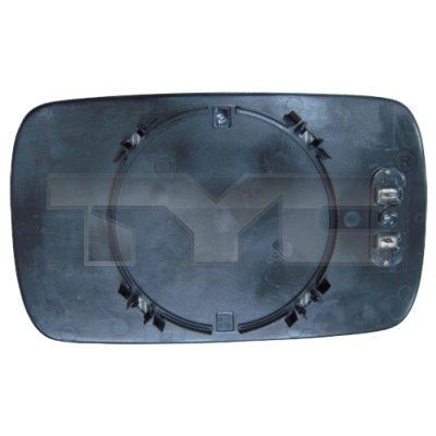 TYC 303-0001-1 Mirror Glass, outside mirror both sides