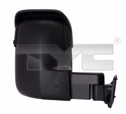TYC Right, black, Convex, Short mirror arm, for manual mirror adjustment Side mirror 310-0059 buy