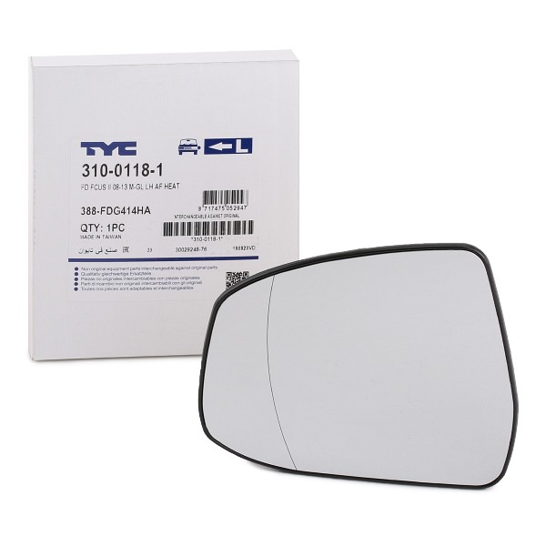 Ford Vetro specchio, specchio esterno TYC 310-0118-1 a un prezzo conveniente