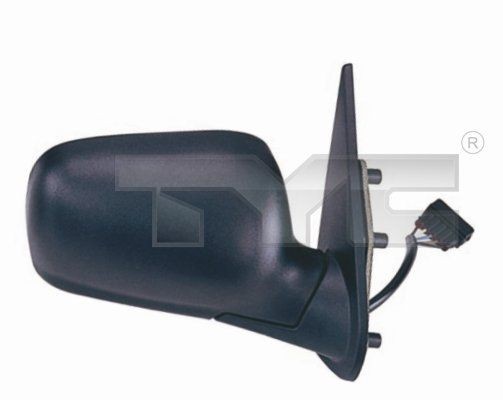 TYC Right, black, Convex, Heatable, for electric mirror adjustment Side mirror 332-0005 buy