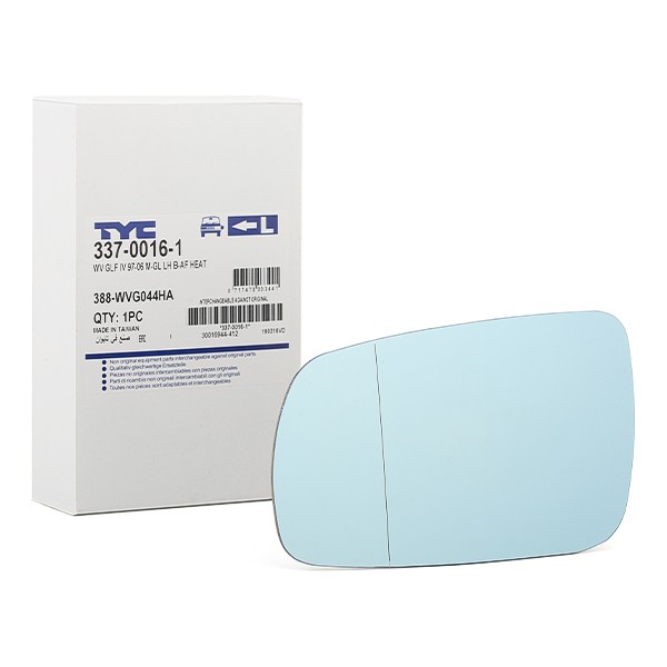 TYC 337-0016-1 Wing mirror glass VW PASSAT 2014 price