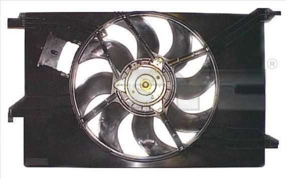 TYC 825-1024 Fan, radiator 13 41 362