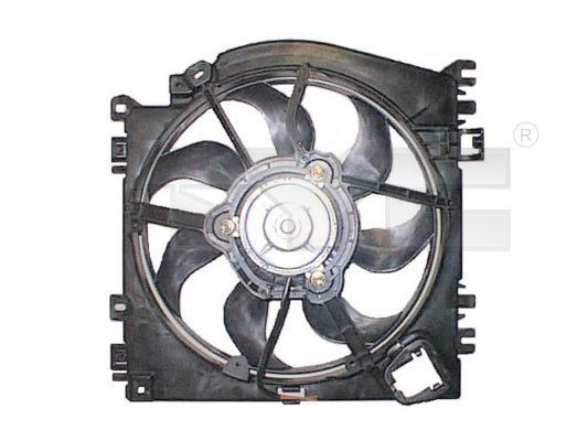 TYC 828-1007 Fan, radiator 77 01 068 310
